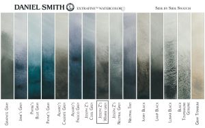 DANIEL SMITH Extra Fine™ Joseph Z’s Warm Grey Watercolor 15 ml. - World`s finest artists` paints