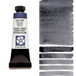 DANIEL SMITH Extra Fine™ Lunar Violet Watercolor 15 ml. - World`s finest artists` paints