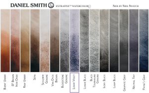 DANIEL SMITH Extra Fine™ Lunar Violet Watercolor 15 ml. - World`s finest artists` paints