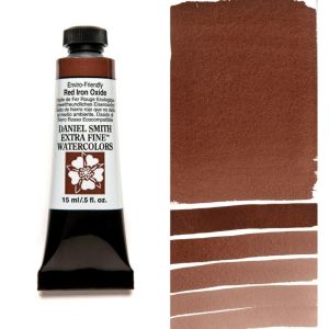 DANIEL SMITH Extra Fine™ Enviro-Friendly Red Iron Oxide Watercolor 15 ml. - World`s finest artists` paints