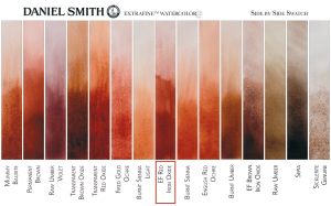 DANIEL SMITH Extra Fine™ Enviro-Friendly Red Iron Oxide Watercolor 15 ml. - World`s finest artists` paints