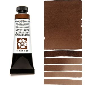 DANIEL SMITH Extra Fine™ Transparent Brown Oxide Watercolor 15 ml. - World`s finest artists` paints