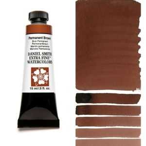 DANIEL SMITH Extra Fine™ Permanent Brown Watercolor 15 ml. - World`s finest artists` paints