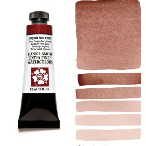 DANIEL SMITH Extra Fine™ English Red Earth Watercolor 15 ml. - World`s finest artists` paints