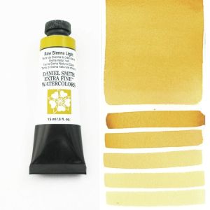 DANIEL SMITH Extra Fine™ Raw Sienna Light Watercolor 15 ml. - World`s finest artists` paints
