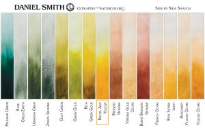 DANIEL SMITH Extra Fine™ Nickel Azo Yellow Watercolor 15 ml. - World`s finest artists` paints
