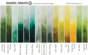 DANIEL SMITH Extra Fine™ Undersea Green Watercolor 15 ml. - World`s finest artists` paints