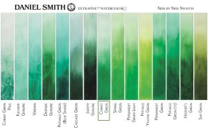 DANIEL SMITH Extra Fine™ Cobalt Green Watercolor 15 ml. - World`s finest artists` paints