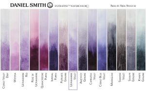 DANIEL SMITH Extra Fine™ Ultramarine Violet Watercolor 15 ml. - World`s finest artists` paints