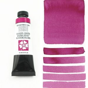 DANIEL SMITH Extra Fine™ Quinacridone Lilac Watercolor 15 ml. - World`s finest artists` paints