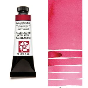 DANIEL SMITH Extra Fine™ Quinacridone Pink Watercolor 15 ml. - World`s finest artists` paints
