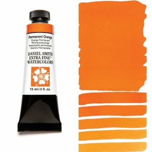 DANIEL SMITH Extra Fine™ Permanent Orange Watercolor 15 ml. - World`s finest artists` paints