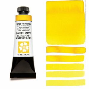 DANIEL SMITH Extra Fine™ Hansa Yellow Deep Watercolor 15 ml. - World`s finest artists` paints