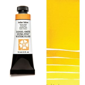 DANIEL SMITH Extra Fine™ Indian Yellow Watercolor 15 ml. - World`s finest artists` paints