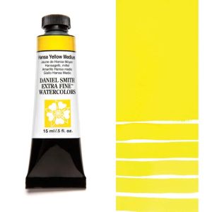DANIEL SMITH Extra Fine™ Hansa Yellow Medium Watercolor 15 ml. - World`s finest artists` paints