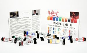 Комплект 10 цвята акварелни бои DANIEL SMITH Extra Fine™ - Alvaro Castagnet Master Watercolor Set