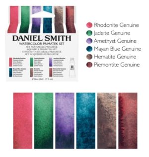 Комплект 6 цвята акварелни бои DANIEL SMITH PrimaTek ™