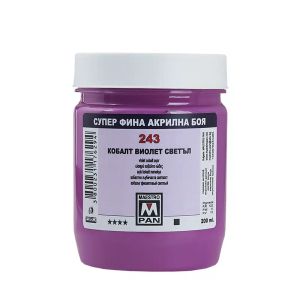 Acrylic paint Maestro Pan 45ml. - Kobalt violet 243