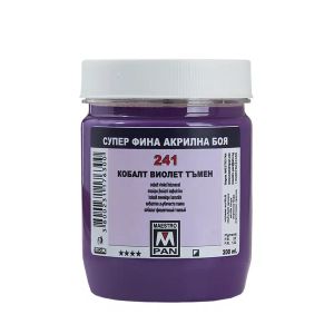 Acrylic paint Maestro Pan 45ml. - Kobalt violet 241