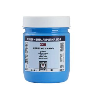 Acrylic paint Maestro Pan 45ml. - Sky blue 238