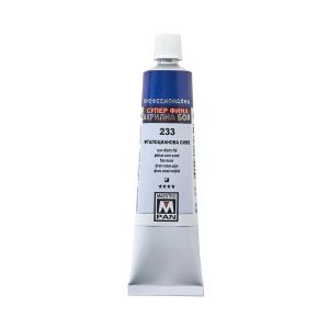 Acrylic paint Maestro Pan 45ml. - Phtalo blue 233