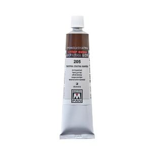 Acrylic paint Maestro Pan 45ml. - Gold transparent brown 205