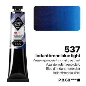 MASTER CLASS PRO ACRYLIC 46ml. - No.537 Indanthrene Blue Light