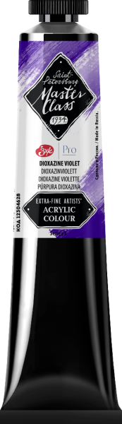 MASTER CLASS PRO ACRYLIC 46ml. - No.628 Dioxazine Violet