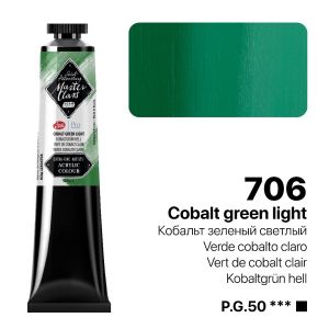 MASTER CLASS PRO ACRYLIC 46ml. - No.706 Cobalt green light