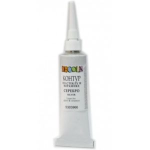 Glass liner Decola - SILVER