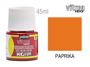 Боя за стъкло - 03 ПАПРИКА, PEBEO Vitrea 160
