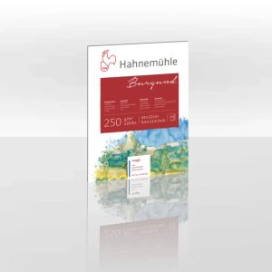 Sketchbook HAHNEMUHLE BURGUND ROUGH 250 GR 24x32 CM, 20 sheets