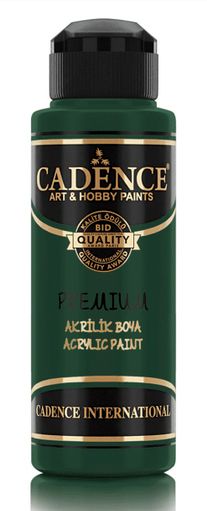 Акрилна боя CADENCE премиум полумат 120 мл. - 9048 Горско Зелено