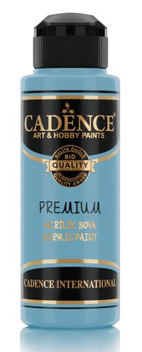 Акрилна боя CADENCE премиум полумат 120 мл. - 9042 Небесно Синьо