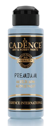Акрилна боя CADENCE премиум полумат 120 мл. - 9040 Бебешко синьо