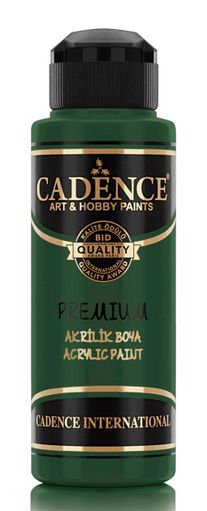 Акрилна боя CADENCE премиум полумат 120 мл. - 8026 Детелиново зелено