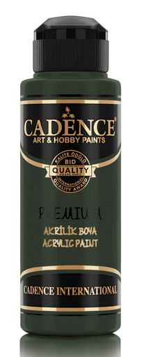 Акрилна боя CADENCE премиум полумат 120 мл. - 8020 Hunter green