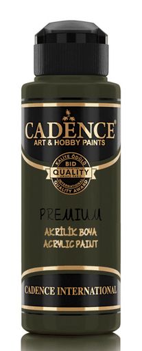 Акрилна боя CADENCE премиум полумат 120 мл. - 8012 Каки