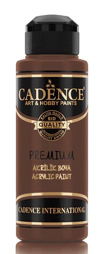 Акрилна боя CADENCE премиум полумат 120 мл. - 7595 Млечно кафяво