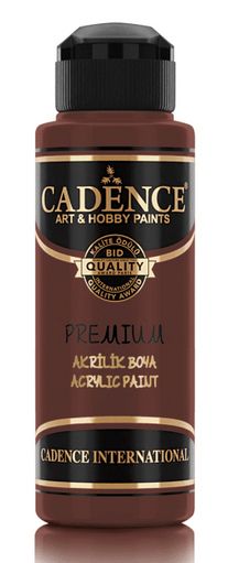 Акрилна боя CADENCE премиум полумат 120 мл. - 7590 Червеникаво-кафяво