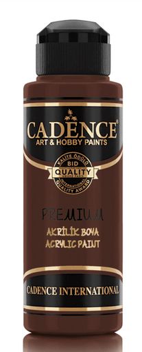 Акрилна боя CADENCE премиум полумат 120 мл. - 7585 Шоколад