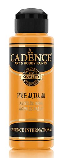 Акрилна боя CADENCE премиум полумат 120 мл. - 7360 Слънчево Жълто