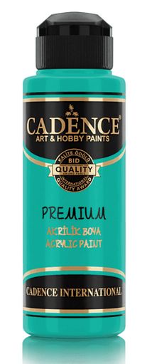 Акрилна боя CADENCE премиум полумат 120 мл. - 5050 Ментово Зелено