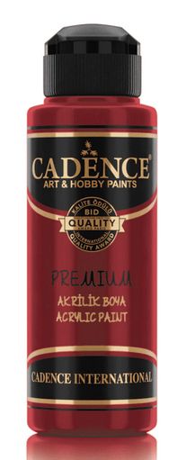 Premium Semi Matt Acrylic Paint CADENCE 120 ml - 4350 Krimson Red