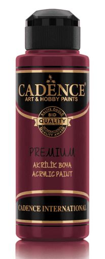 Premium Semi Matt Acrylic Paint CADENCE 120 ml - 2000 Bordeaux