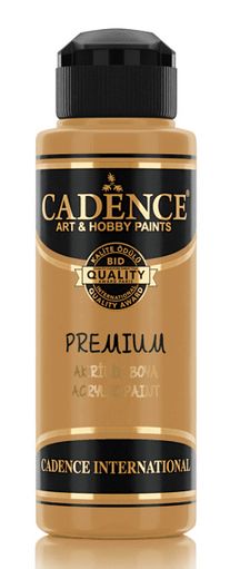 Акрилна боя CADENCE премиум полумат 120 мл. - 1750 Оксидно жълто