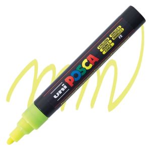 POSCA акрилен маркер PC-5M - Флуоресцентен жълт