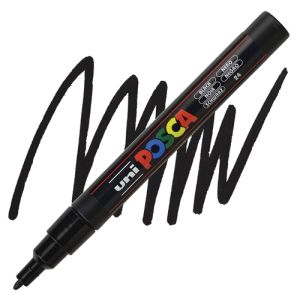 POSCA акрилен маркер PC-3M - Черен