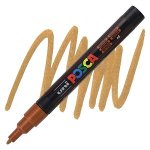 POSCA acrylic pen PC-3M - Bronze