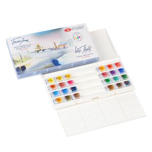 Set of watercolors White Nights - 24 colors